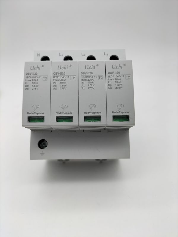 dispositivo de protección contra sobrecargas de 4P 275V 20KA para el sistema eléctrico